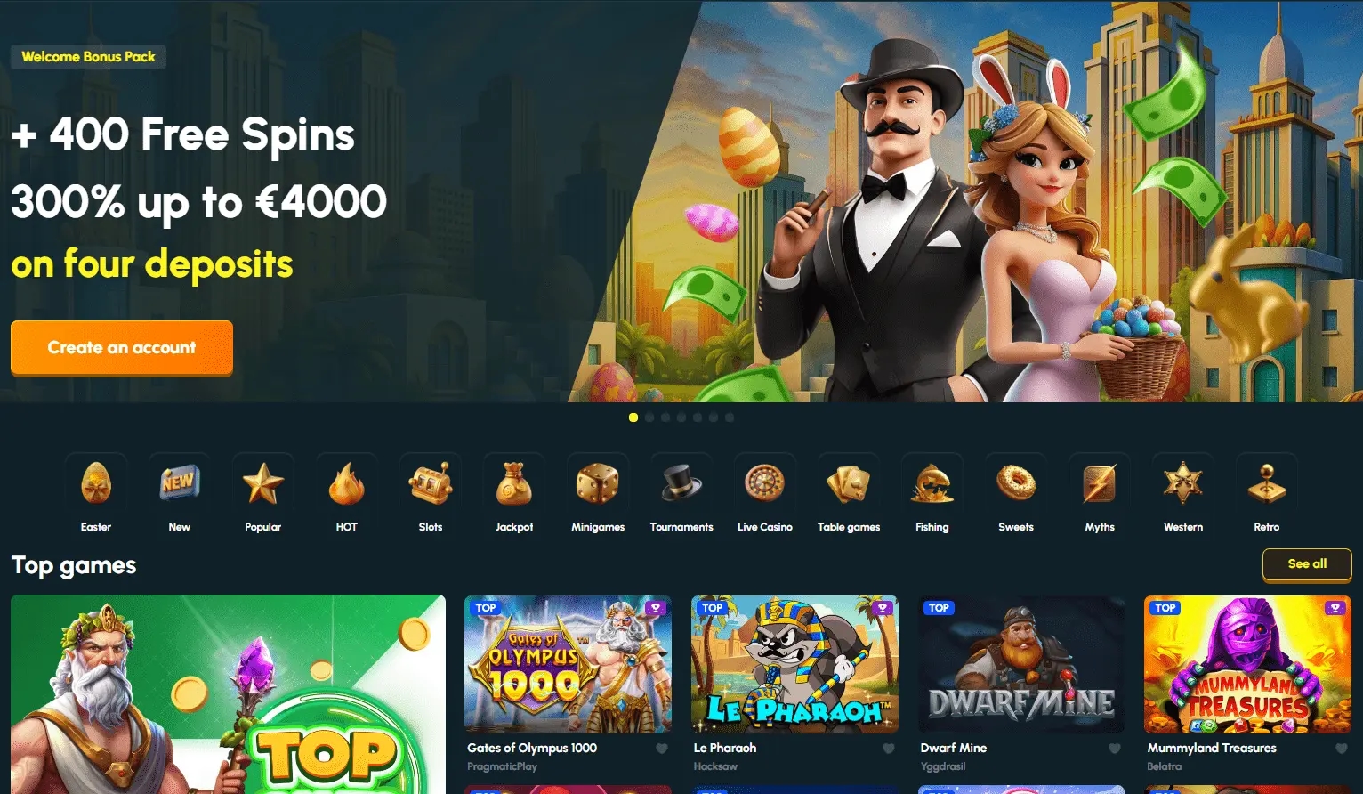 richville online casino bonus free spins